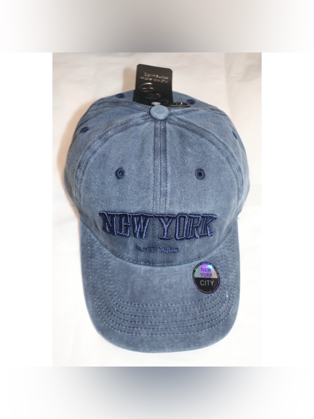 Vintage Embroidered New York Hat